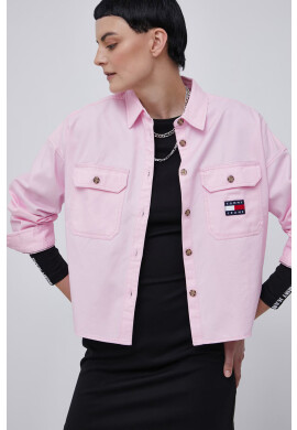 Tommy Jeans Памучна риза - Pepit.bg