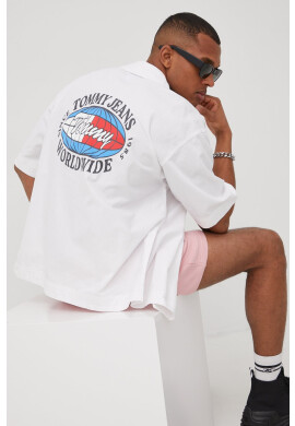 Tommy Jeans Памучна риза - Pepit.bg