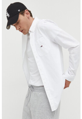 Tommy Jeans Памучна Риза - Pepit.bg
