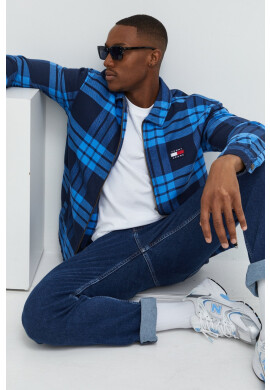 Tommy Jeans Памучна риза - Pepit.bg