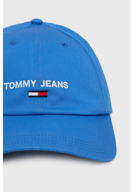 Tommy Jeans Памучна шапка с апликация - Pepit.bg