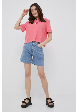 Tommy Jeans Памучна тениска - Pepit.bg