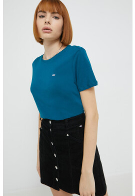 Tommy Jeans Памучна тениска с принт - Pepit.bg