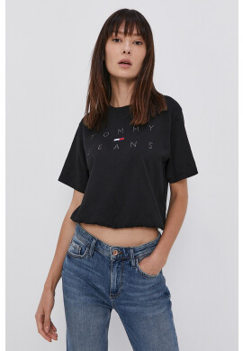 Tommy Jeans Памучна тениска - Pepit.bg