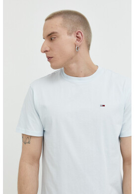 Tommy Jeans Памучна тениска в черно - Pepit.bg