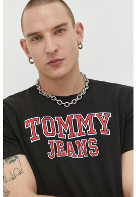 Tommy Jeans Памучна тениска - Pepit.bg