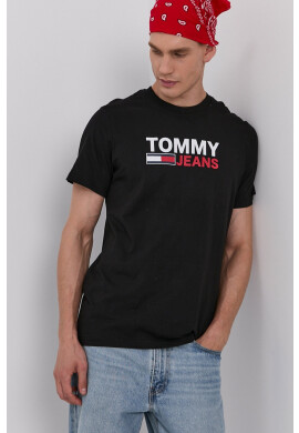 Tommy Jeans Памучна тениска - Pepit.bg