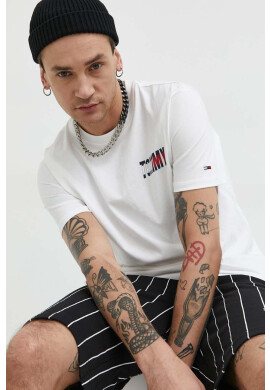 Tommy Jeans Памучна тениска - Pepit.bg