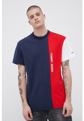 Tommy Jeans Памучна тениска в бяло - Pepit.bg