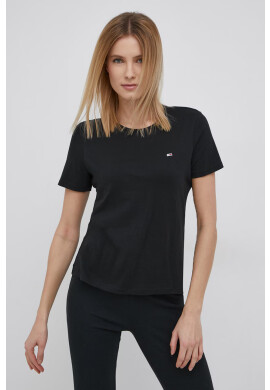 Tommy Jeans Памучна тениска в розово - Pepit.bg