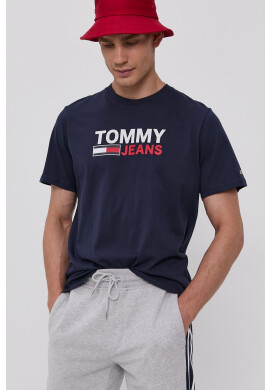 Tommy Jeans Памучна тениска - Pepit.bg