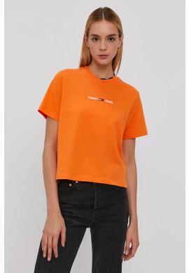 Tommy Jeans Памучна тениска - Pepit.bg