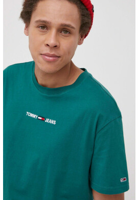 Tommy Jeans Памучна тениска - Pepit.bg