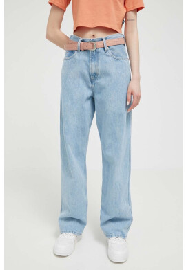 Tommy Jeans Памучни дънки в с висока талия - Pepit.bg