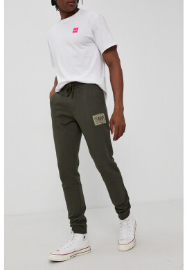 Tommy Jeans Панталон мъжки в зелено с апликация - Pepit.bg