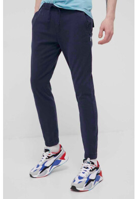 Tommy Jeans Панталони мъжки в тъмносиньо с кройка тип jogger - Pepit.bg
