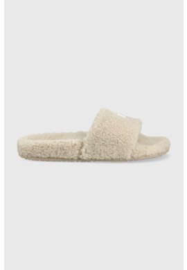 Tommy Jeans Пантофи Warm Slipper в бежово - Pepit.bg