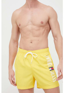 Tommy Jeans Плувни шорти в жълто - Pepit.bg