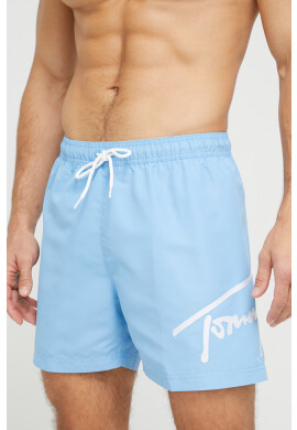 Tommy Jeans Плувни шорти в синьо - Pepit.bg