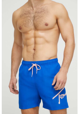 Tommy Jeans Плувни шорти в синьо - Pepit.bg