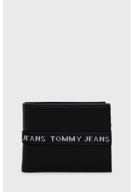 Tommy Jeans Портмоне мъжки в черно - Pepit.bg