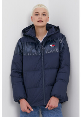Tommy Jeans Пухено яке в бяло - Pepit.bg