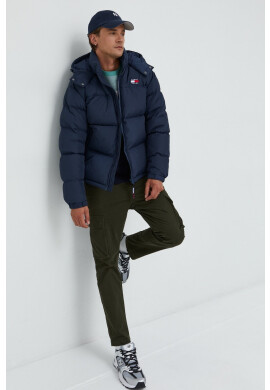 Tommy Jeans Пухено яке в тъмносиньо със зимна изолация - Pepit.bg