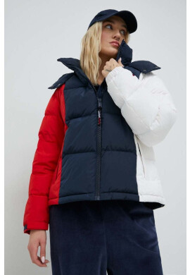 Tommy Jeans Пухено яке в тъмносиньо със зимна изолация - Pepit.bg