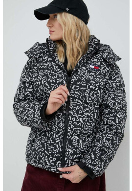 Tommy Jeans Пухено яке в розово с преходна изолация - Pepit.bg