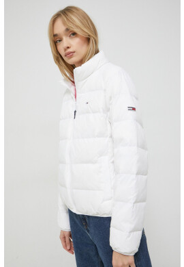 Tommy Jeans Пухено яке в бяло с преходна изолация - Pepit.bg