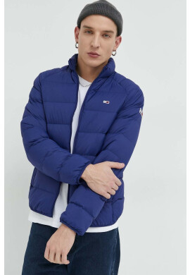 Tommy Jeans Пухено яке в синьо с преходна изолация - Pepit.bg