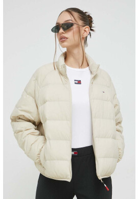 Tommy Jeans Пухено яке в бежово с преходна изолация - Pepit.bg