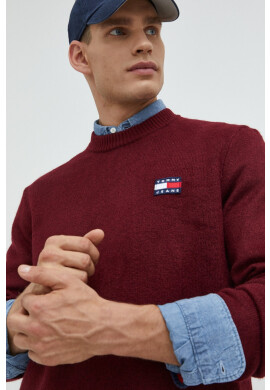 Tommy Jeans Пуловер дамски в розово от лека материя - Pepit.bg