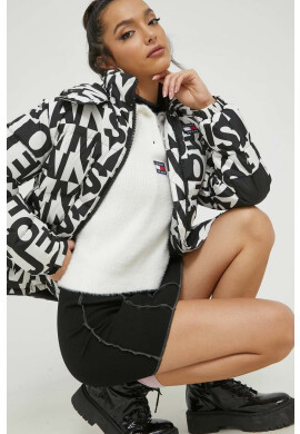 Tommy Jeans Пуловер с вълна дамски в бяло - Pepit.bg