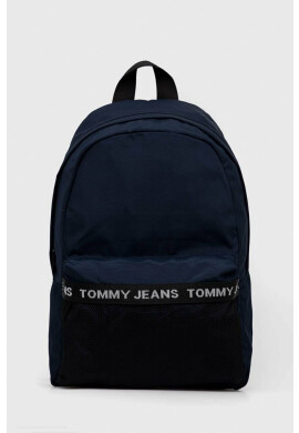 Tommy Jeans Раница в тъмносиньо голям размер с принт - Pepit.bg