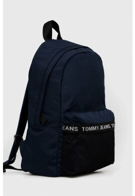 Tommy Jeans Раница в тъмносиньо голям размер с принт - Pepit.bg