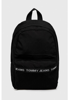 Tommy Jeans Раница в черно голям размер с принт - Pepit.bg