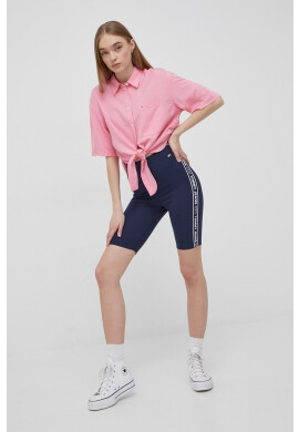 Tommy Jeans Риза с лен - Pepit.bg