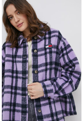 Tommy Jeans Риза с вълна - Pepit.bg
