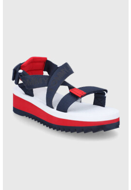 Tommy Jeans Сандали дамско в тъмносиньо с платформа - Pepit.bg