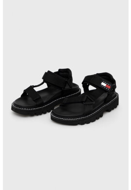 Tommy Jeans Сандали дамско в черно с платформа - Pepit.bg