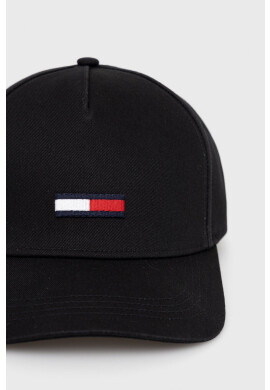 Tommy Jeans Шапка в черно с изчистен дизайн - Pepit.bg