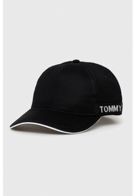 Tommy Jeans Шапка с козирка в бежово с десен - Pepit.bg