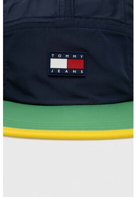Tommy Jeans Шапка с козирка в тъмносиньо с апликация - Pepit.bg