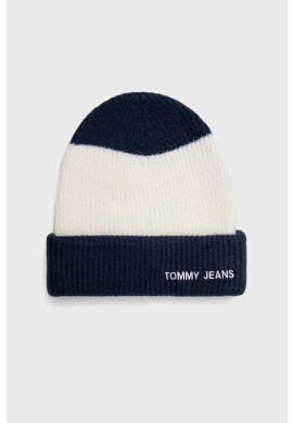 Tommy Jeans Шапка с вълна в тъмносиньо - Pepit.bg