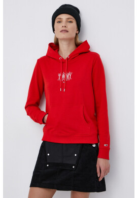Tommy Jeans Суичър мъжки в бяло с апликация - Pepit.bg