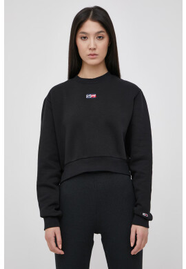 Tommy Jeans Суичър в тъмносиньо с принт - Pepit.bg