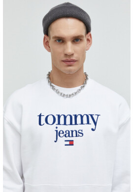 Tommy Jeans Суичър в бордо с качулка с апликация - Pepit.bg