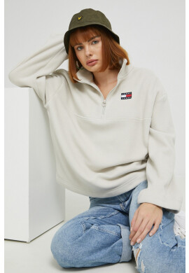Tommy Jeans Суичър в черно с качулка с апликация - Pepit.bg