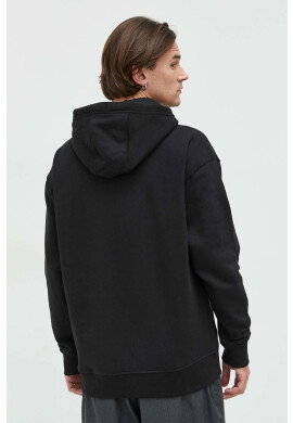 Tommy Jeans Суичър в черно с качулка с апликация - Pepit.bg